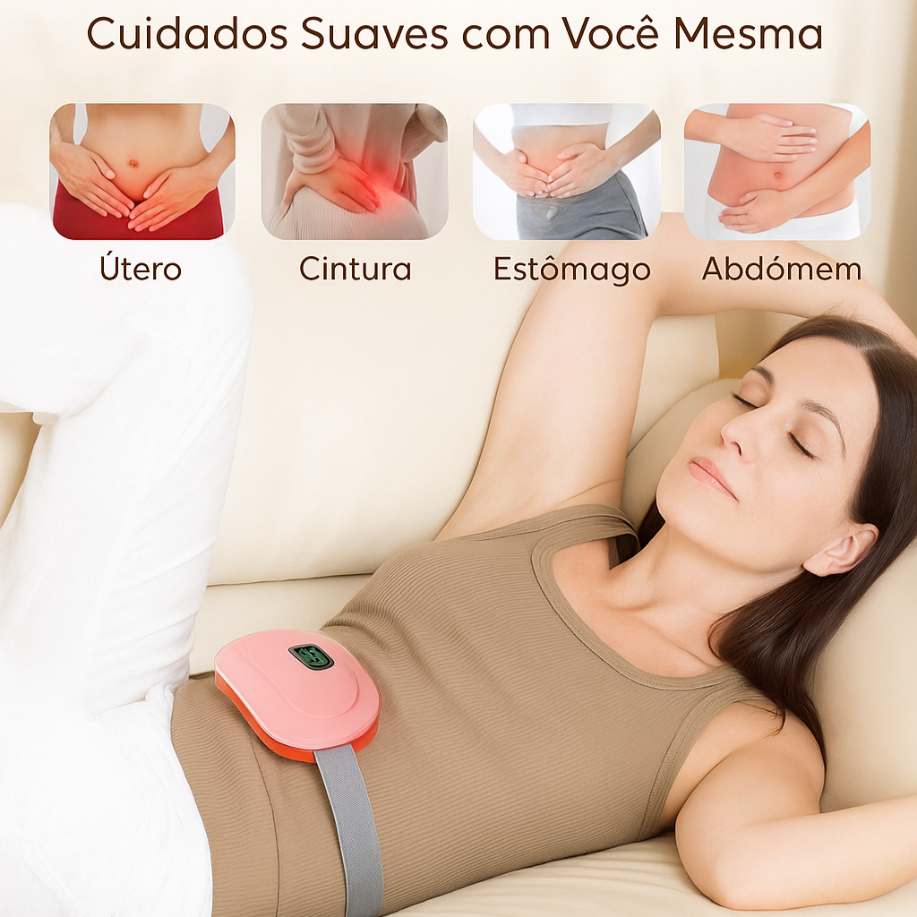 AliviElle - Almofada portátil para alívio de dores menstruais