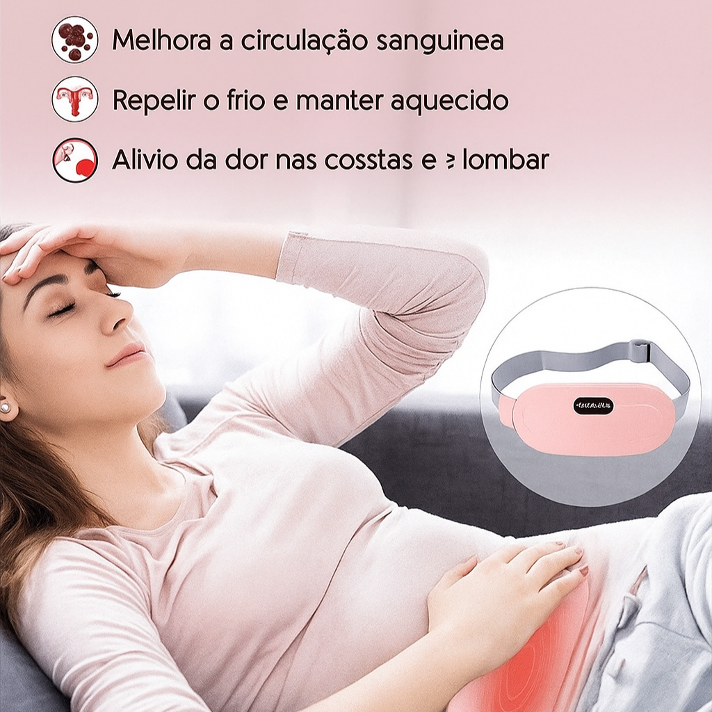 AliviElle - Almofada portátil para alívio de dores menstruais